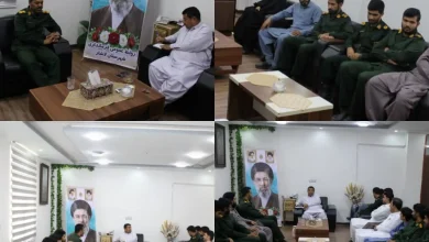 تعامل فرمانداری و حوزه مقاومت بسیج لاشار برای ترویج فرهنگ ایثار و شهادت