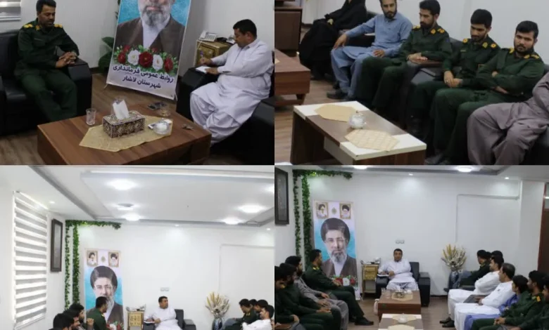 تعامل فرمانداری و حوزه مقاومت بسیج لاشار برای ترویج فرهنگ ایثار و شهادت تعامل فرمانداری و حوزه مقاومت بسیج لاشار برای ترویج فرهنگ ایثار و شهادت