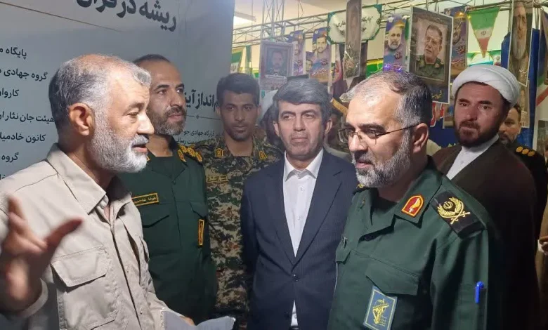 نمایشگاه «اسوه» در رامیان افتتاح شد