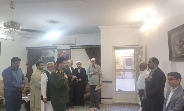 دیدار با خانواده شهید دادستان موسی نوری