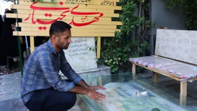 حال‌وهوای قطعه ۵۳ در گلزار شهدای بهشت زهرا(س) تهران