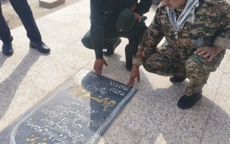 گام نخست فرمانده جدید سپاه ریگان در سنگر خدمت گام نخست فرمانده جدید سپاه ریگان در سنگر خدمت
