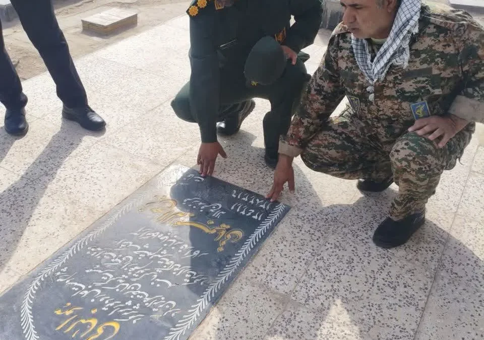 گام نخست فرمانده جدید سپاه ریگان در سنگر خدمت