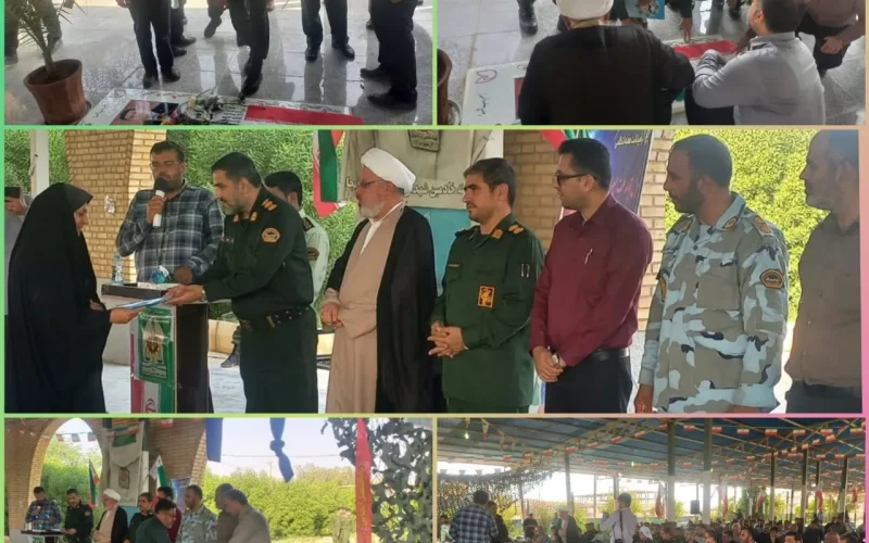 برگزاری آئین غبارروبی و تجلیل از خانواده معظم شهدا درهندیجان