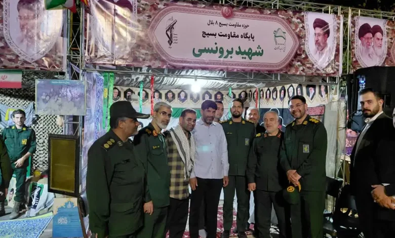 بازدید سردار مهدوی از جشنواره «اسوه» پایگاههای برتر بسیج بلال