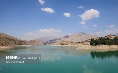 ۴۴ درصد ظرفیت سدهای کشور پُر است