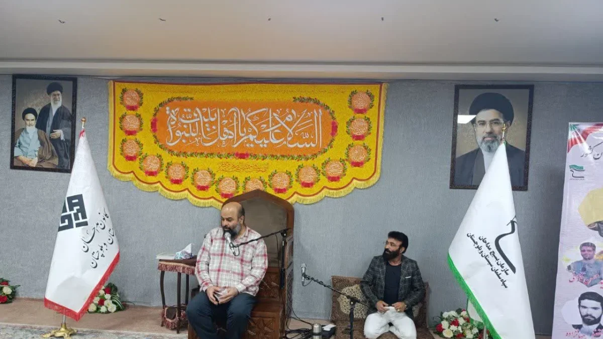 مجمع الذاکرین مداحان با حضور سید مصطفی قدمگاهی