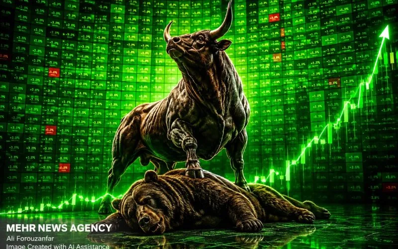 جهش قدرتمند شاخص کل بورس در پایان معاملات امروز