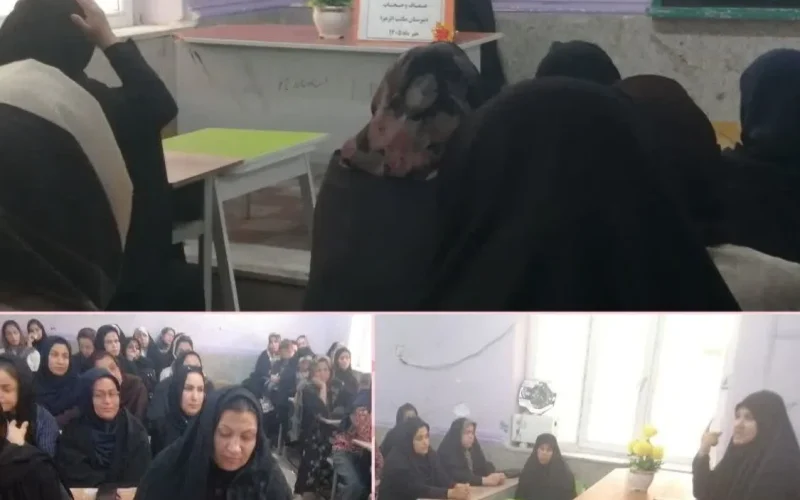 برگزاری کارگاه آموزشی حجاب و عفاف در دبیرستان مکتب الزهرا هندیجان